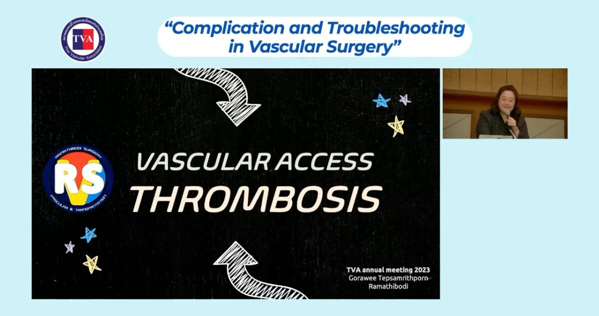Access thrombosis: cause and management